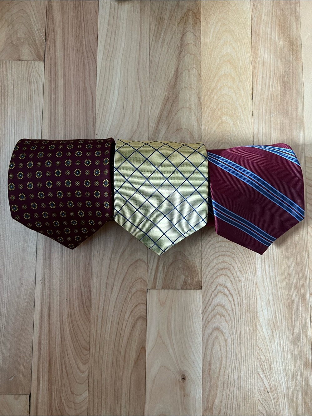 Brooks Brothers Silk Tie Trio